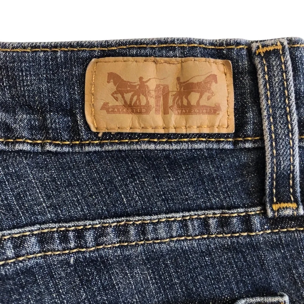 Levi's Blue Boot Cut Jeans Classic Denim Style